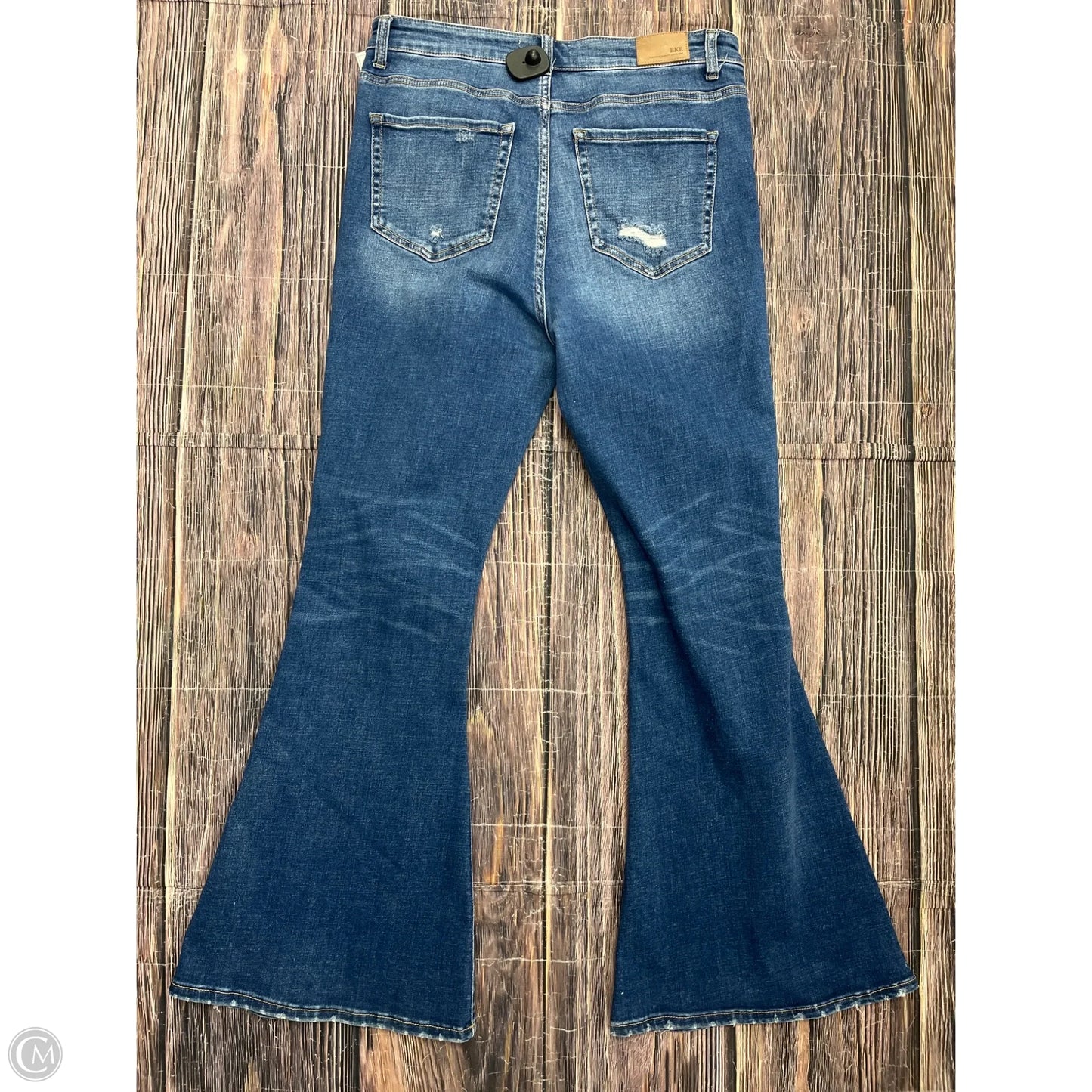 Jeans Flared By Bke In Blue Denim, Size: 10