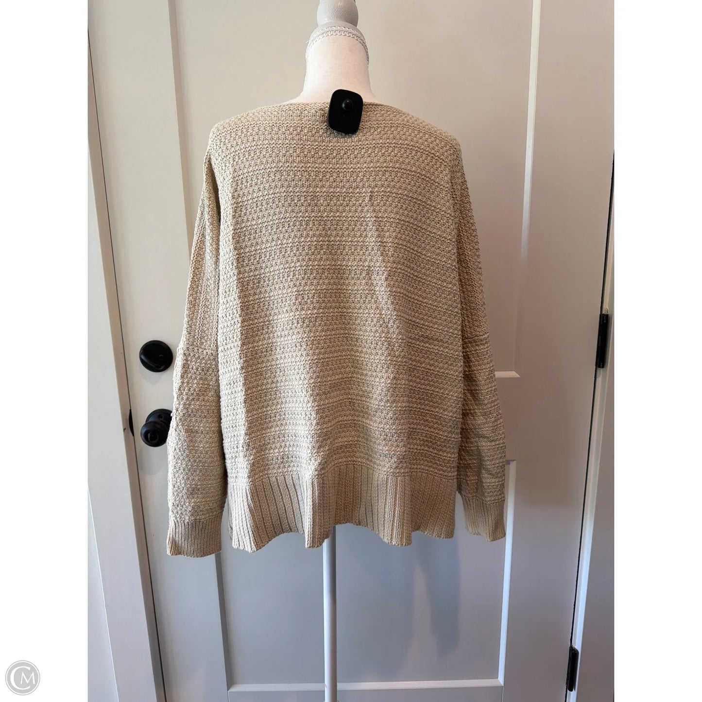 Sweater By Lucky Brand In Tan, Size: Xl