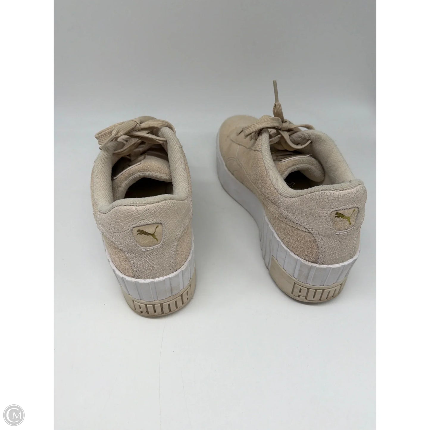Shoes Sneakers By Corkys In Silver, Size: 9