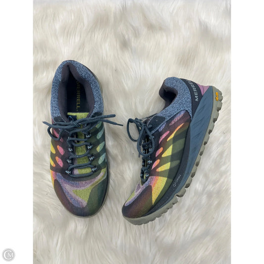 Shoes Athletic By Merrell In Multi-colored, Size: 9