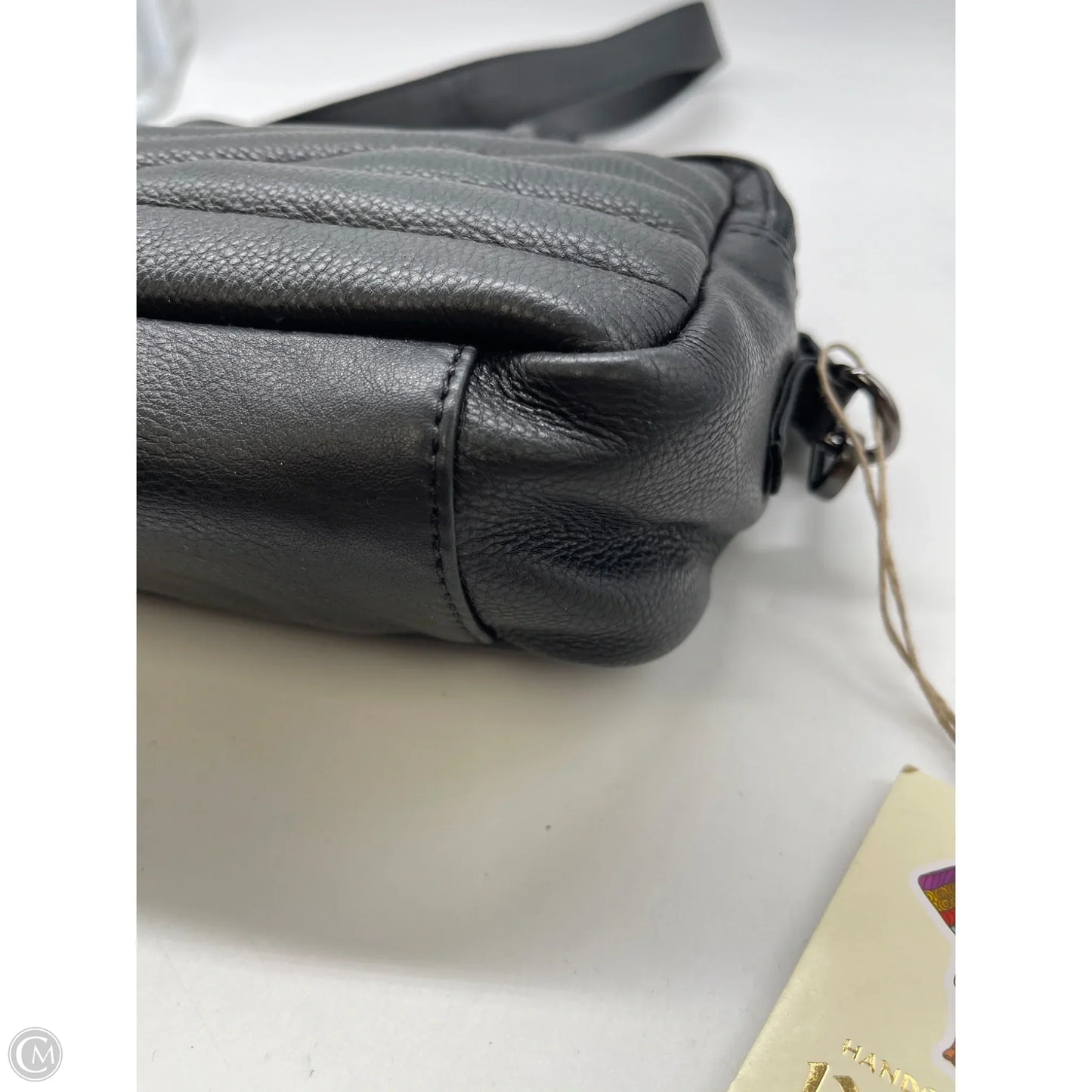 Crossbody Leather By Clothes Mentor, Size: Medium