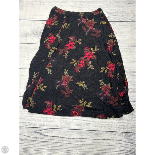 Skirt Maxi By Fatface In Black, Size: 10