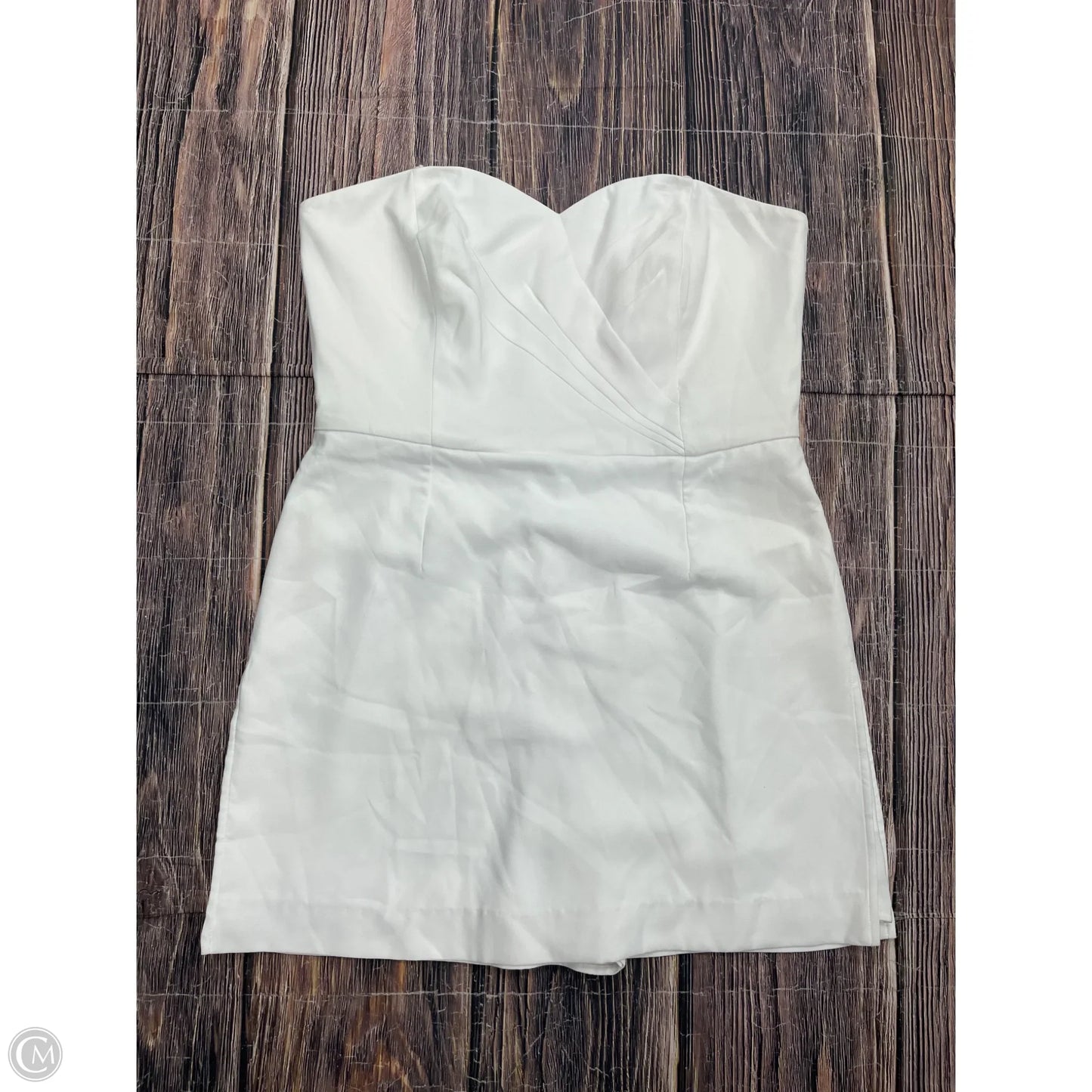 Romper Designer By Lilly Pulitzer In White, Size: 16