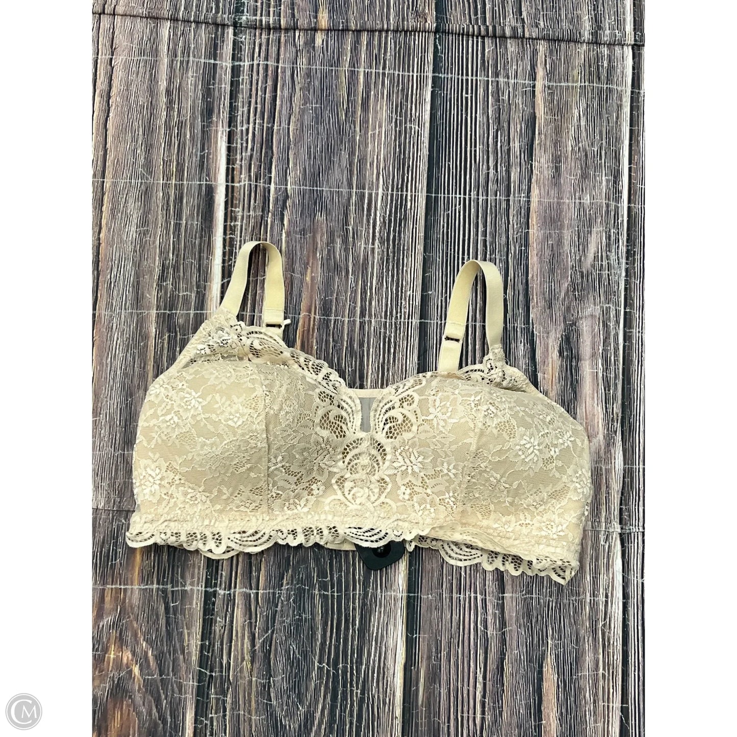Bralette By Clothes Mentor In Blue, Size: Xl