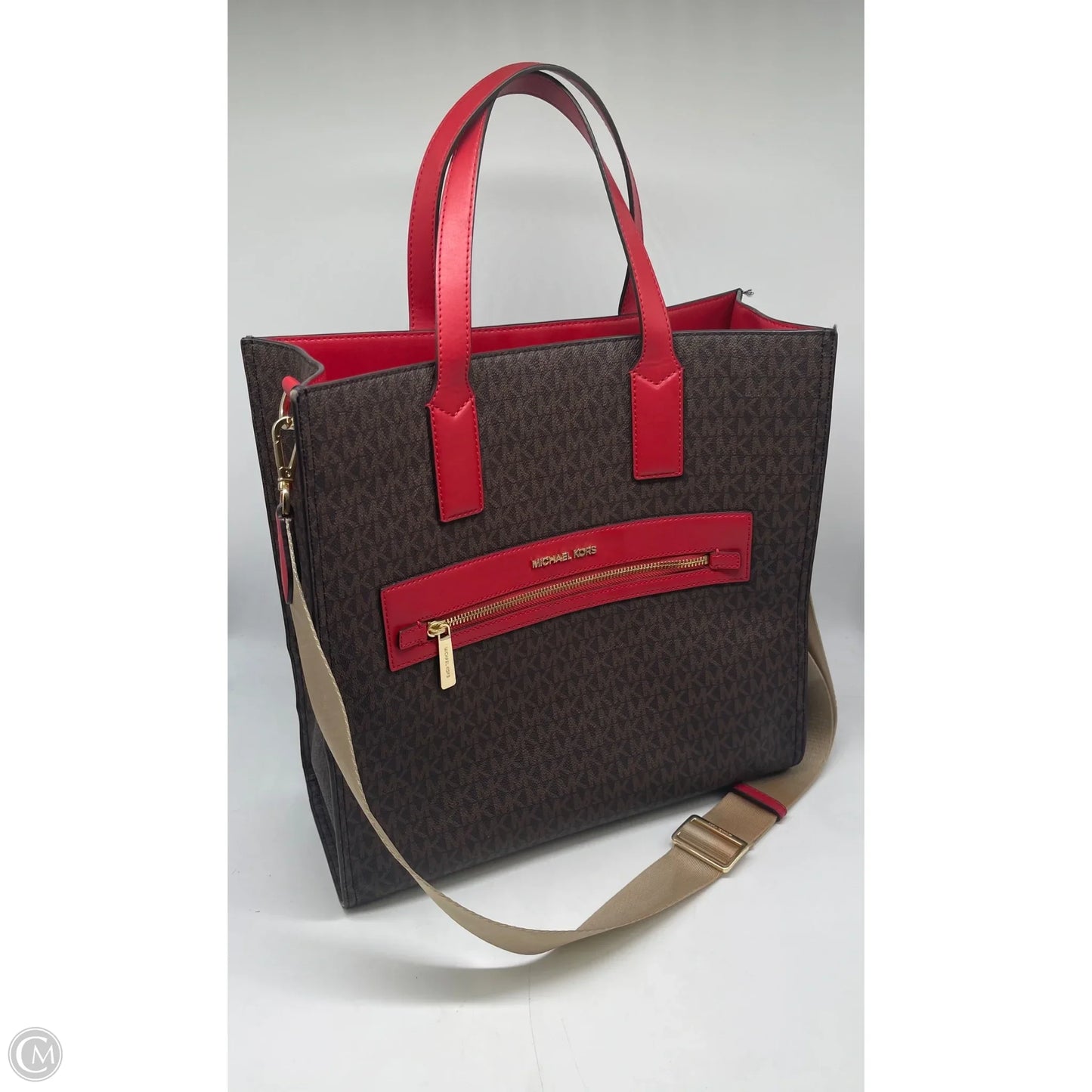 Handbag Designer By Michael Kors, Size: Large