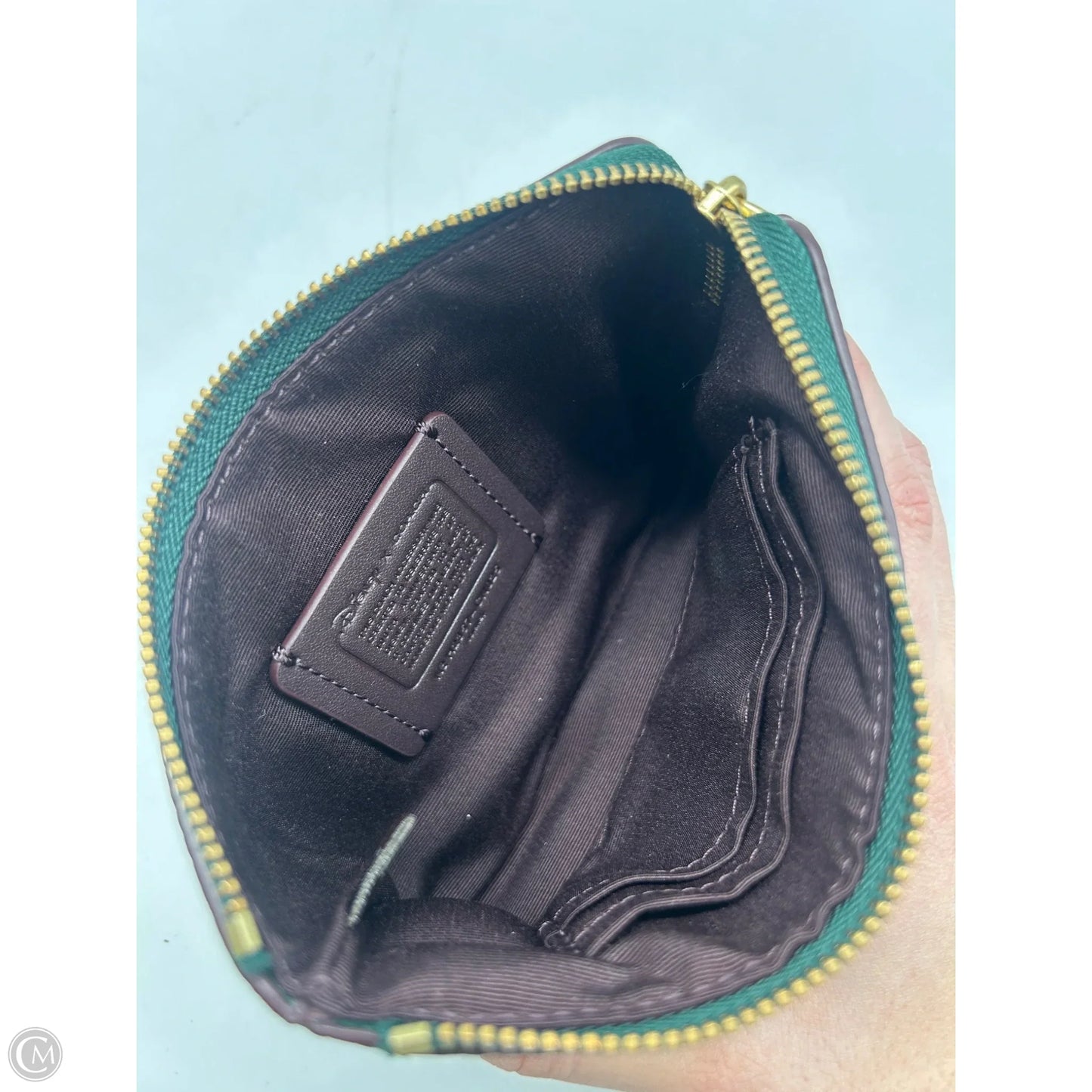 Wristlet Designer By Coach, Size: Small