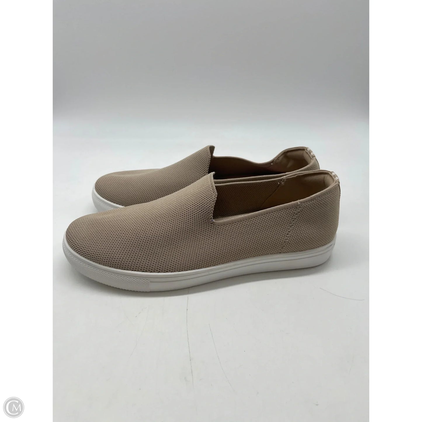 Shoes Flats By Happily Grey In Tan, Size: 8.5
