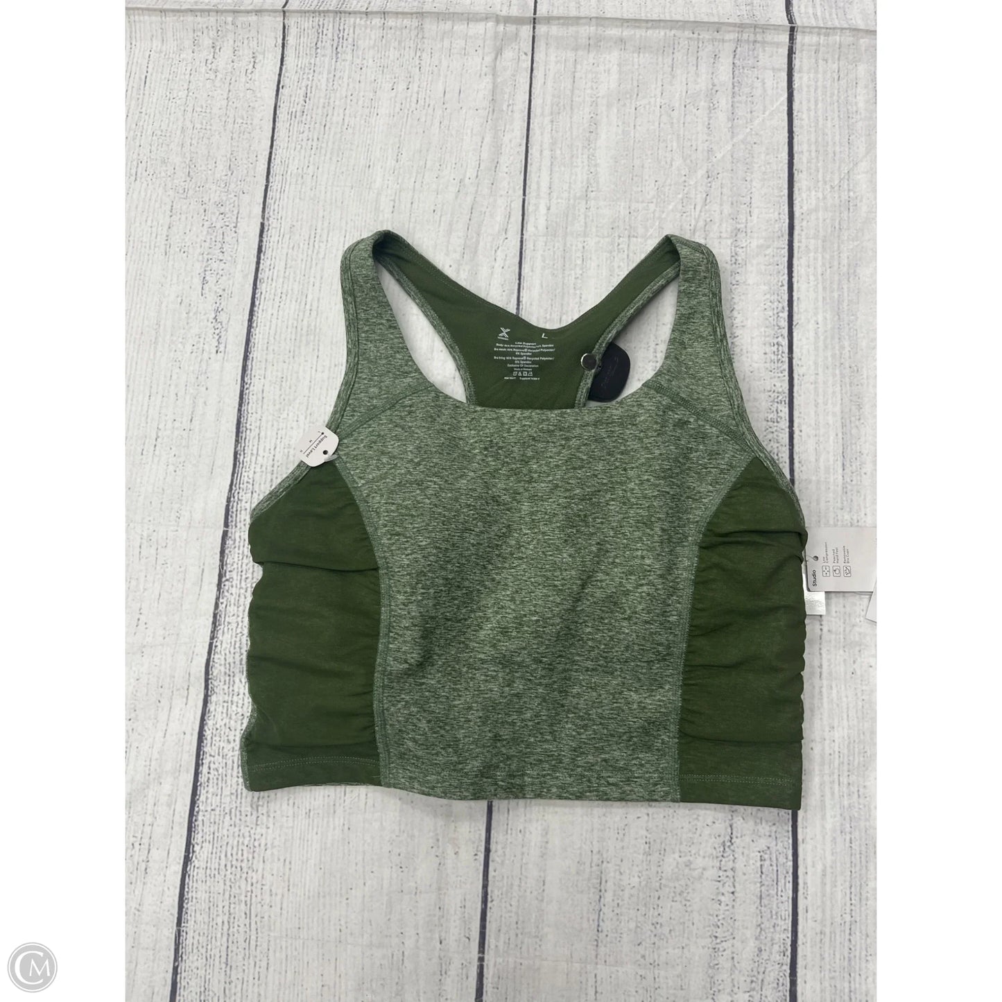 Athletic Tank Top By Xersion In Green, Size: L