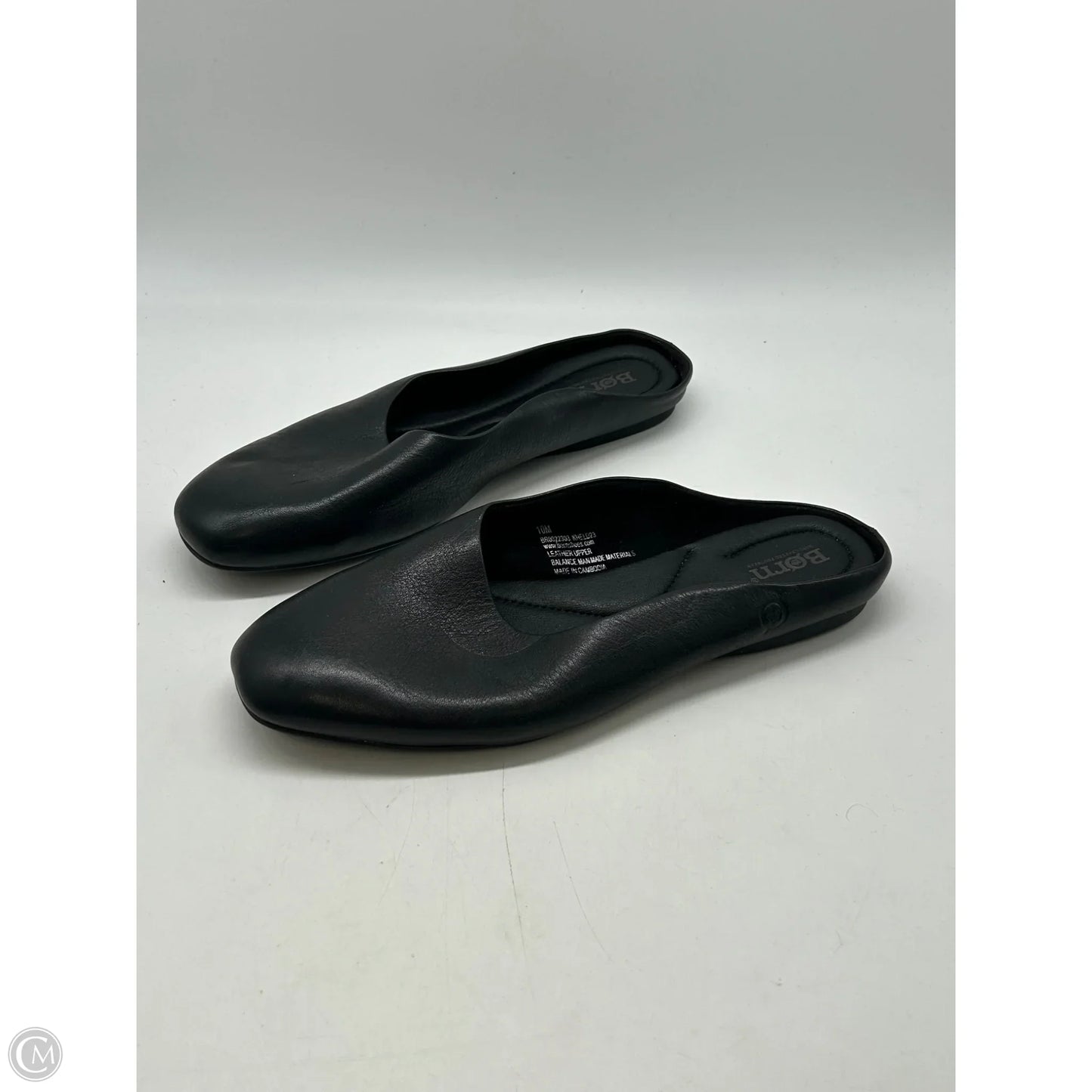 Shoes Flats By Born In Black, Size: 10