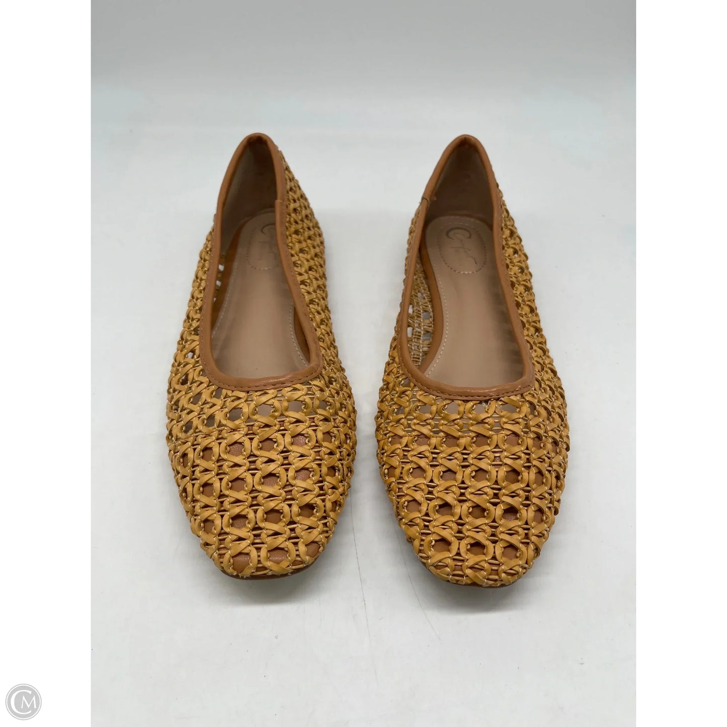 Shoes Flats By Cato In Orange, Size: 9
