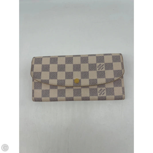 Wallet Luxury Designer By Louis Vuitton, Size: Large