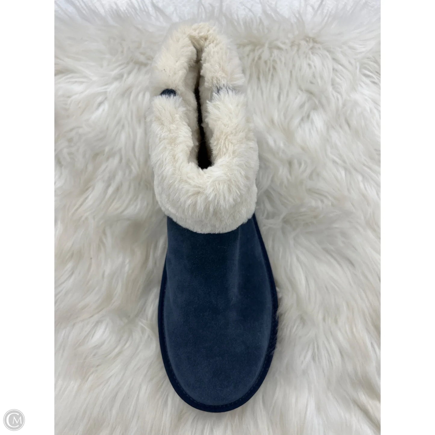 Boots Mid-calf Flats By Koolaburra By Ugg In Blue, Size: 10