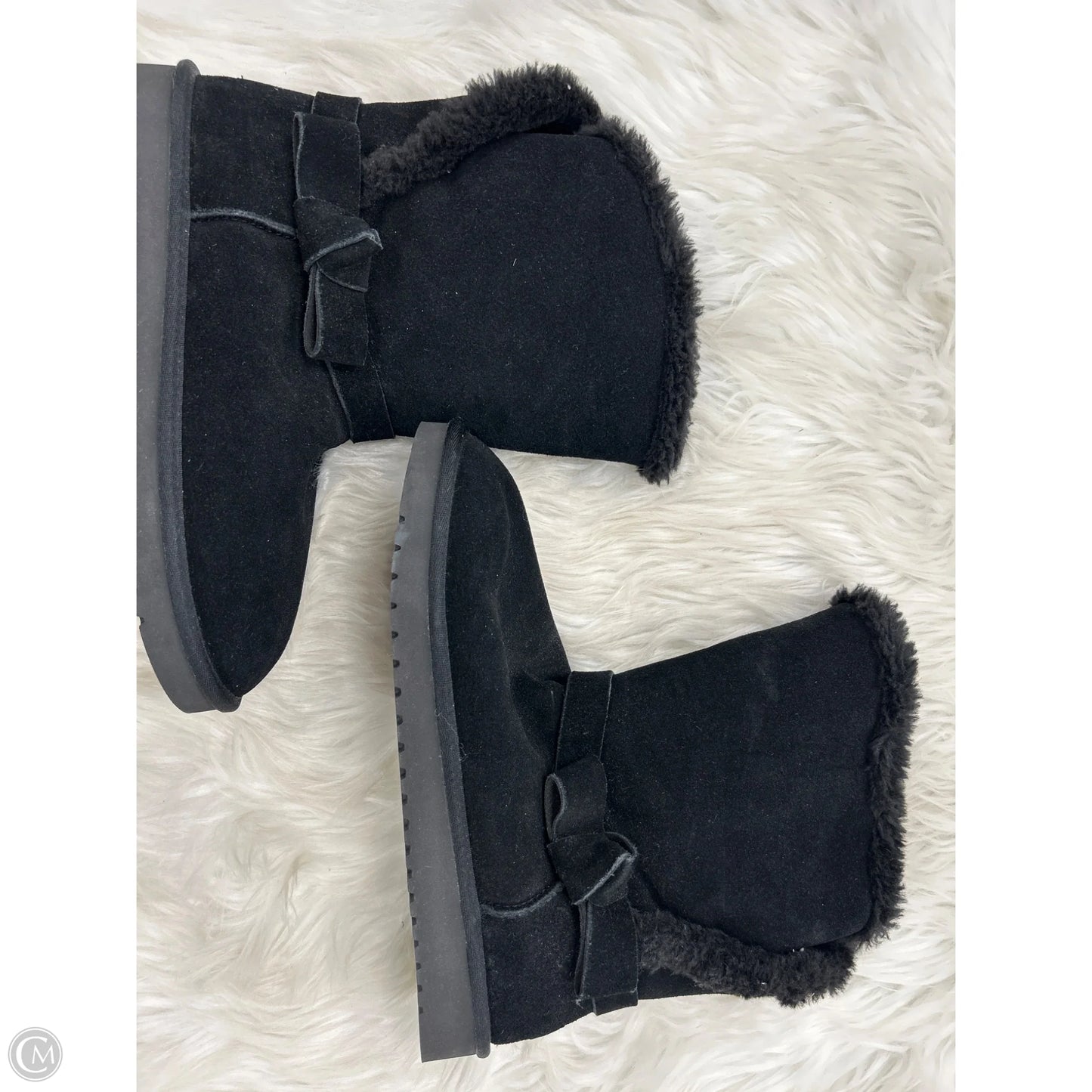 Boots Mid-calf Flats By Koolaburra By Ugg In Black, Size: 10