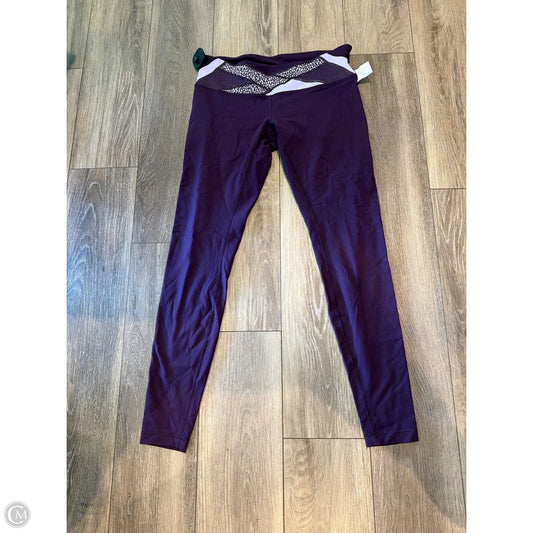 Athletic Pants By Lululemon In Purple, Size: 12