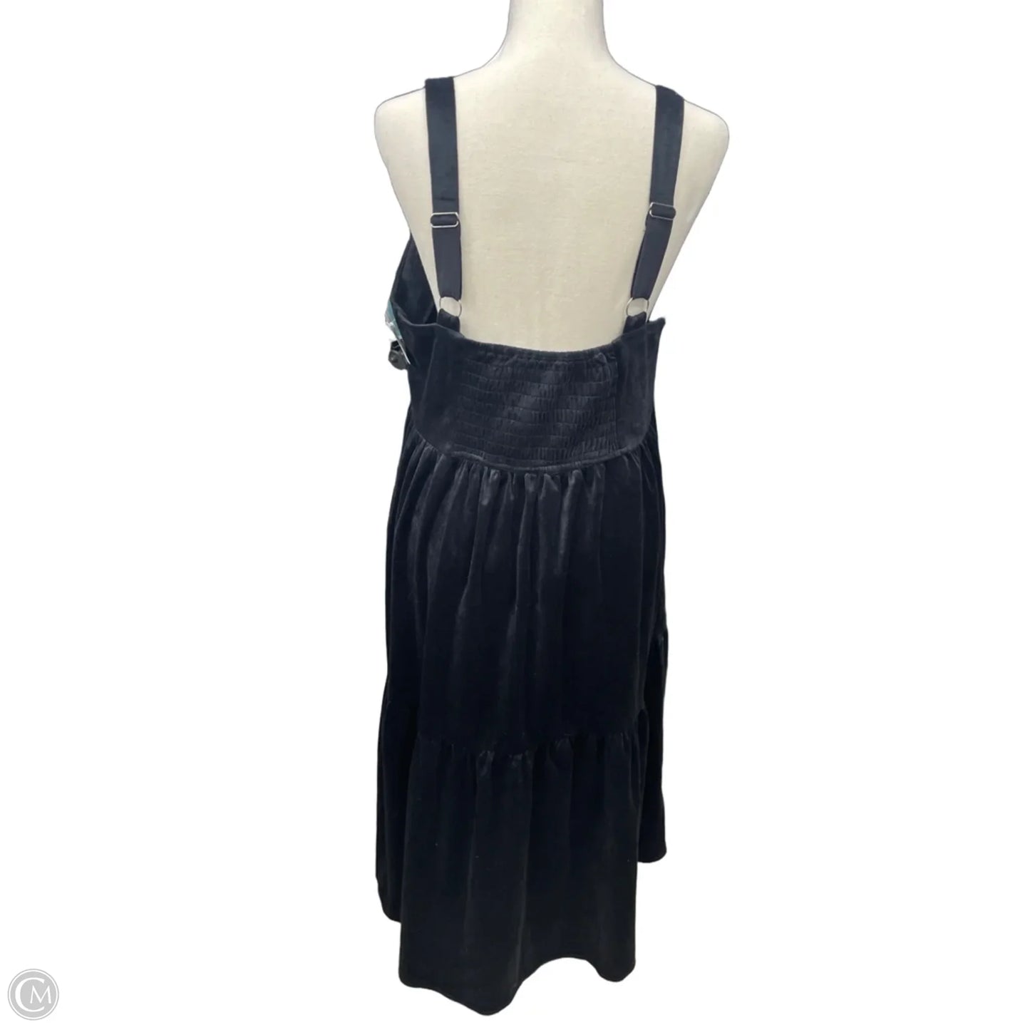 Dress Casual Maxi By Polagram In Black, Size: L