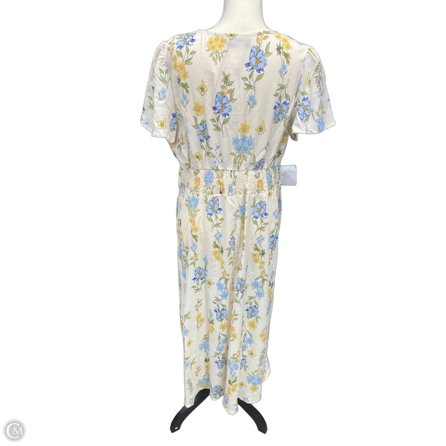 Dress Casual Maxi By Bloomchic In Floral Print, Size: 10