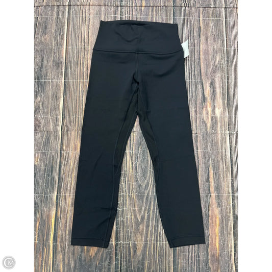 Athletic Leggings By Lululemon In Black, Size: 6