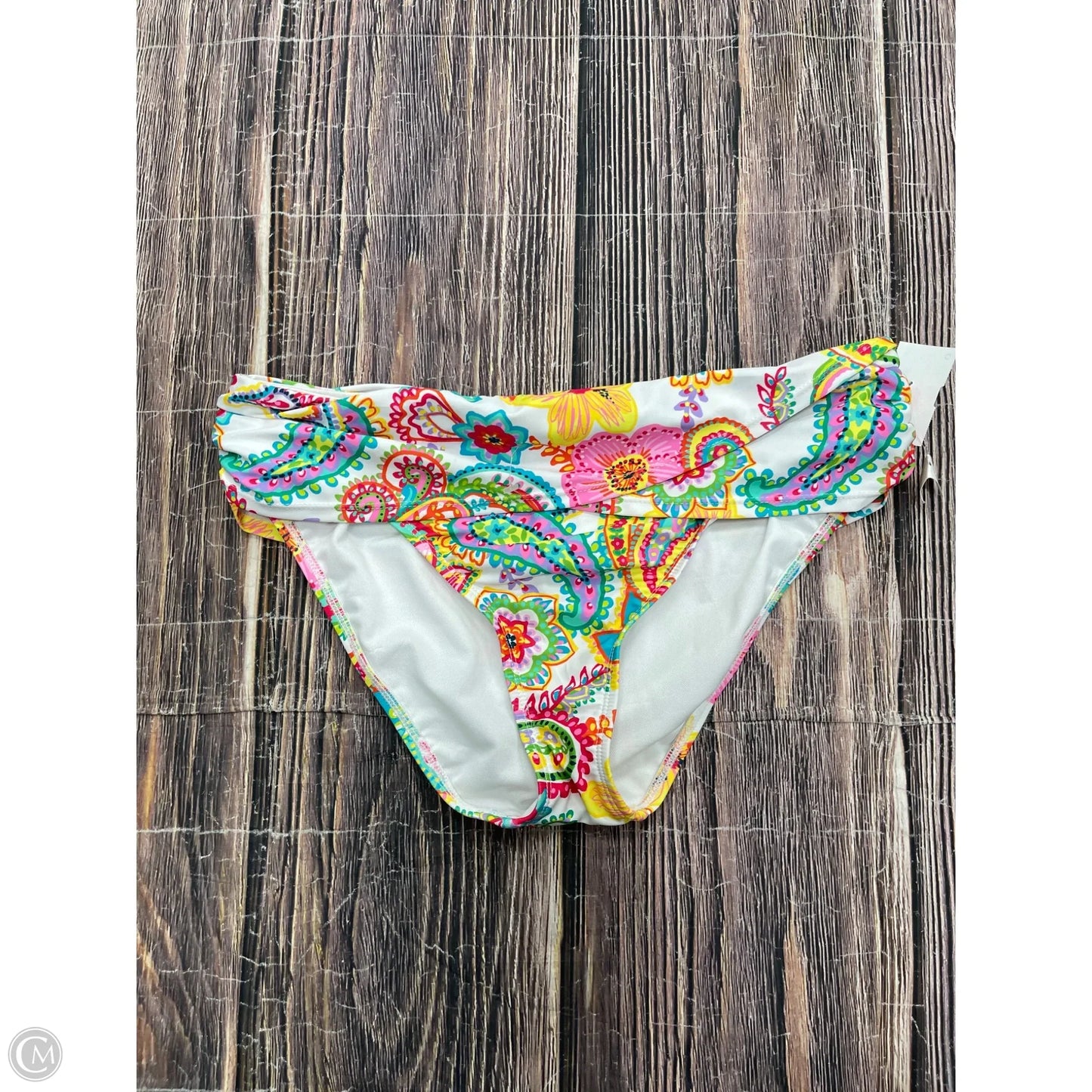 Swimsuit Bottom By Rod Beattie In Floral Print, Size: 12