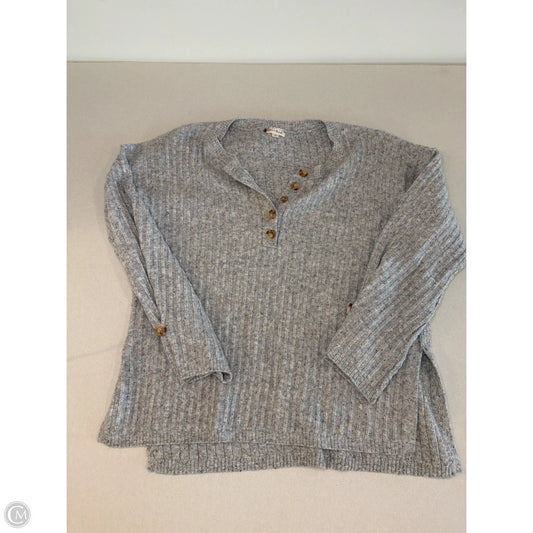 Sweater By Hem & Thread In Grey, Size: M