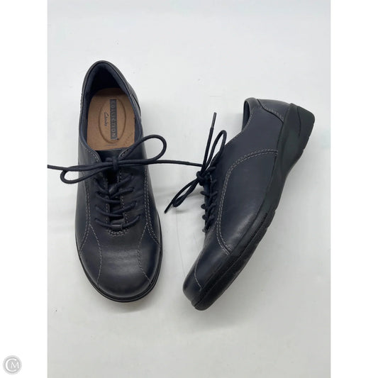 Shoes Flats By Clarks In Blue, Size: 7