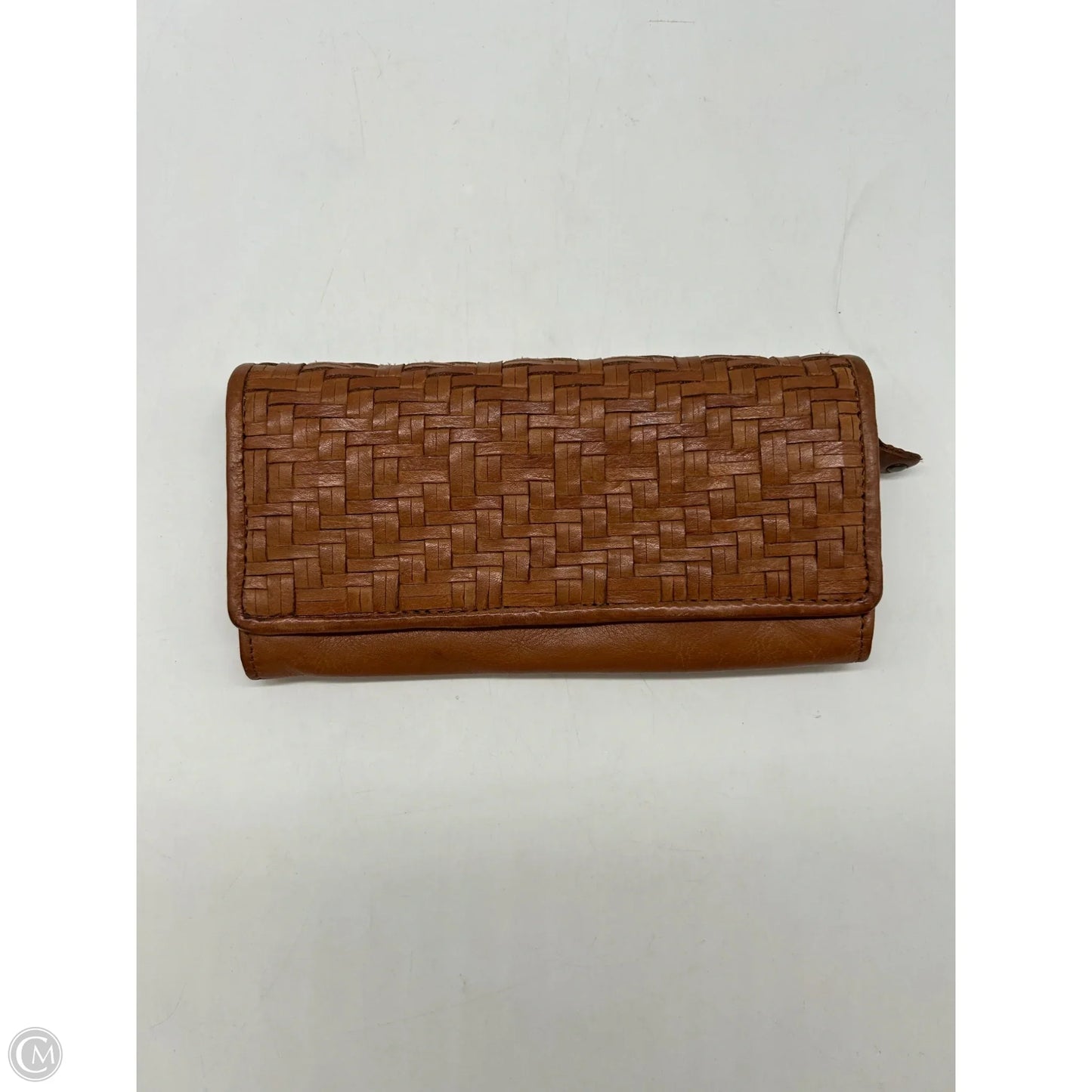 Wallet Leather By Clothes Mentor, Size: Medium