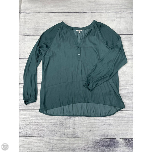 Top Long Sleeve By Maurices In Green, Size: Xl