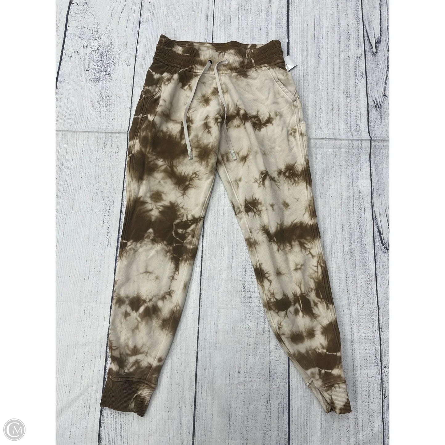 Pants Lounge By Lululemon In Brown & White, Size: 4