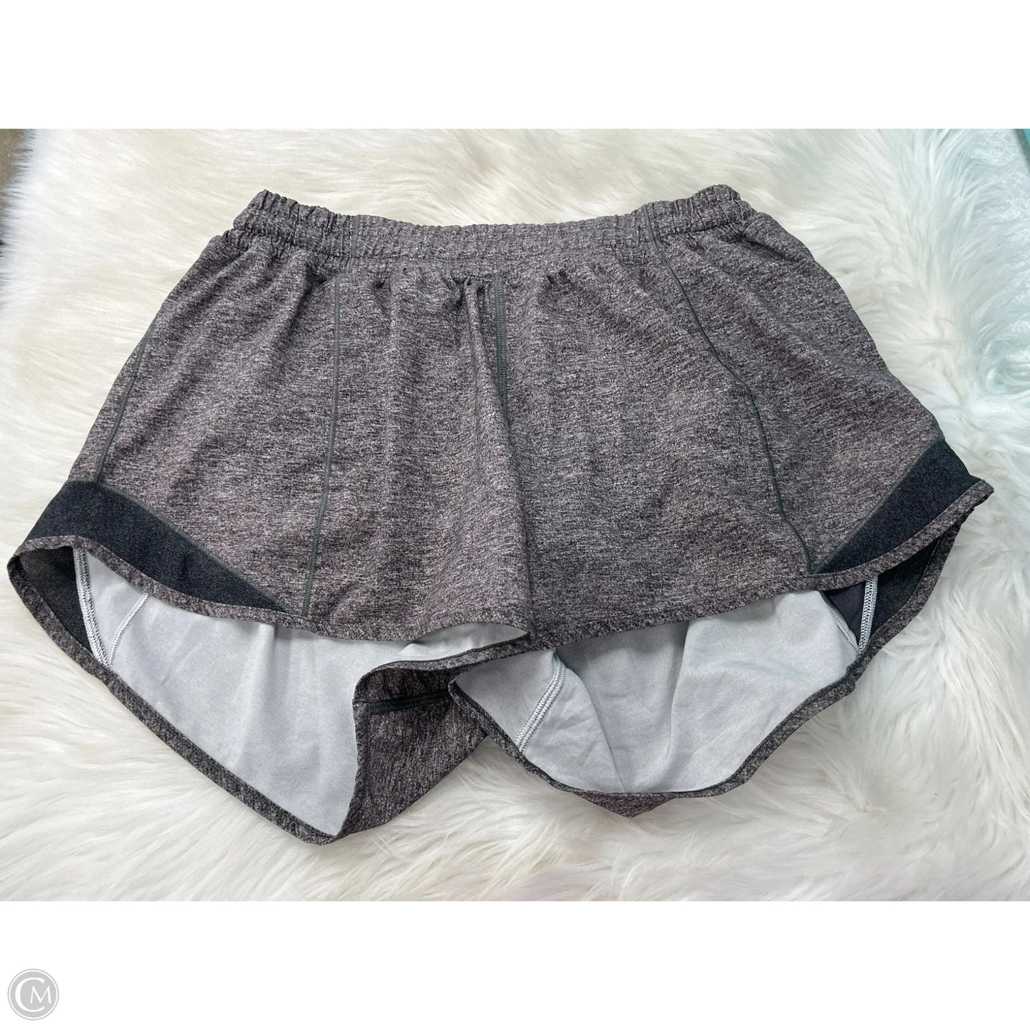 Athletic Shorts By Lululemon In Grey, Size: 10