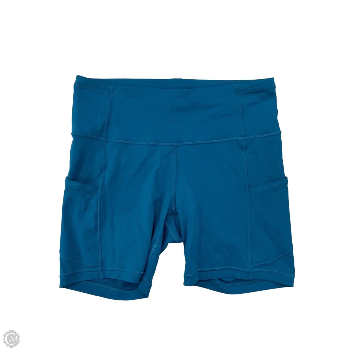 Athletic Shorts By Lululemon In Blue, Size: 8