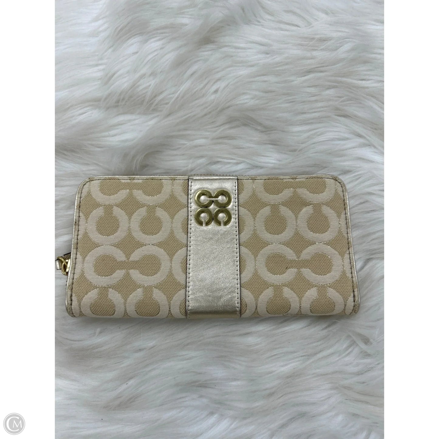 Wallet Designer By Coach, Size: Large