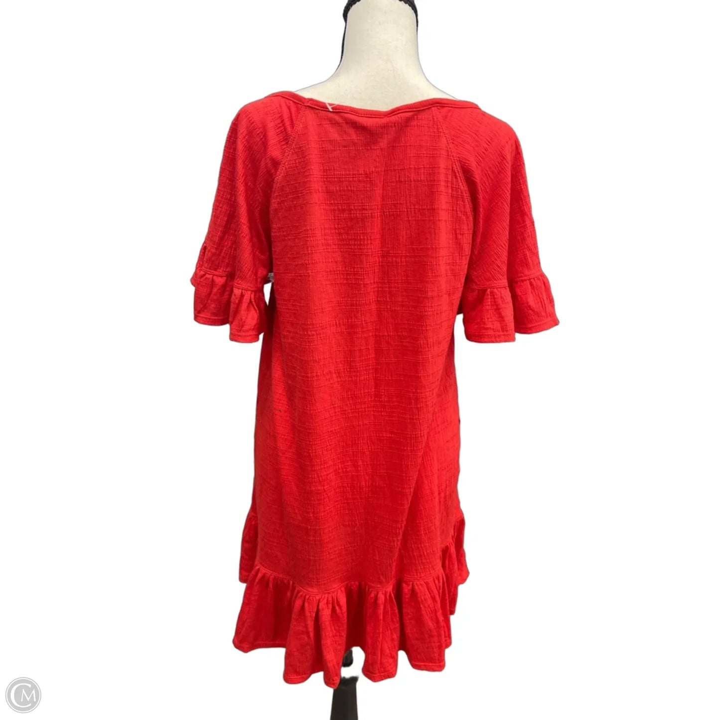 Dress Casual Short By Max Studio In Red, Size: S