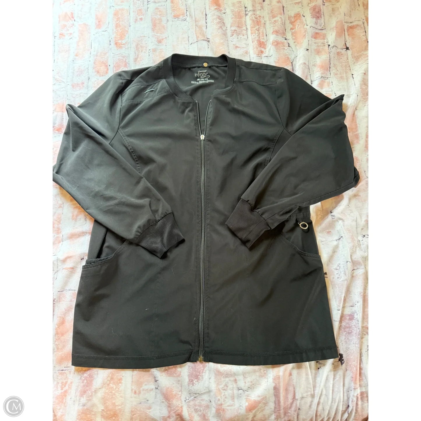 Jacket Other By Cherokee In Black, Size: 2x