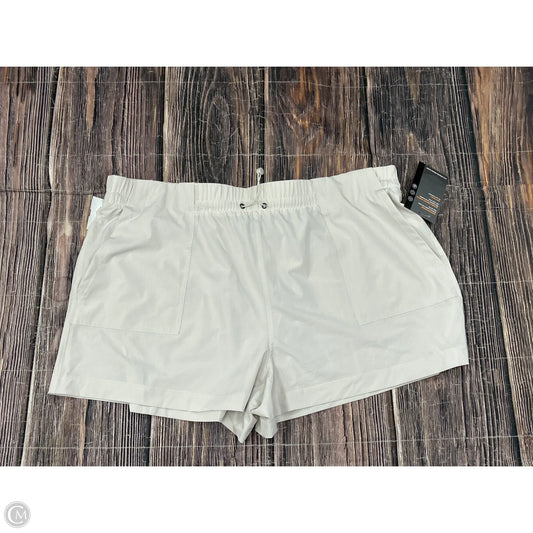 Athletic Shorts By Avia In Tan, Size: 2x