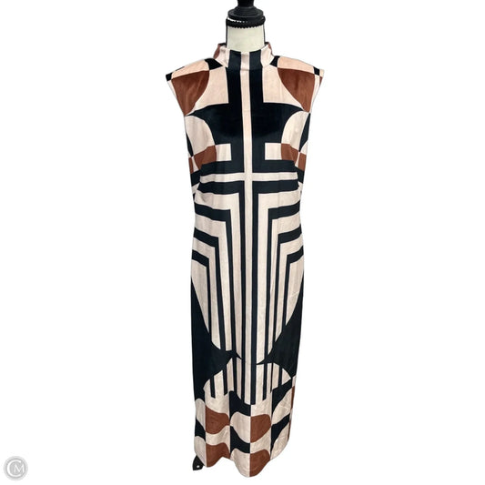 Dress Party Long By Anthropologie In Multi-colored, Size: Lp
