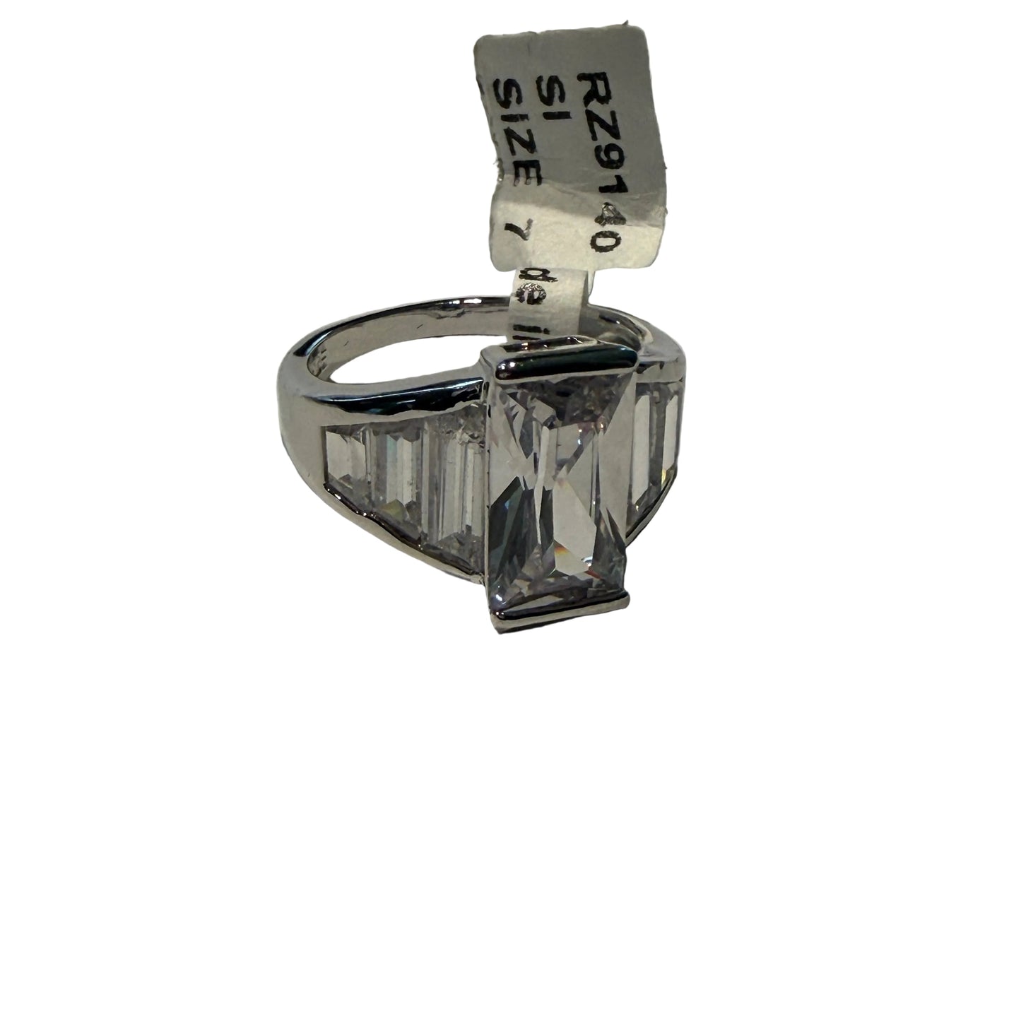 Ring Statement By Clothes Mentor In Silver, Size:7
