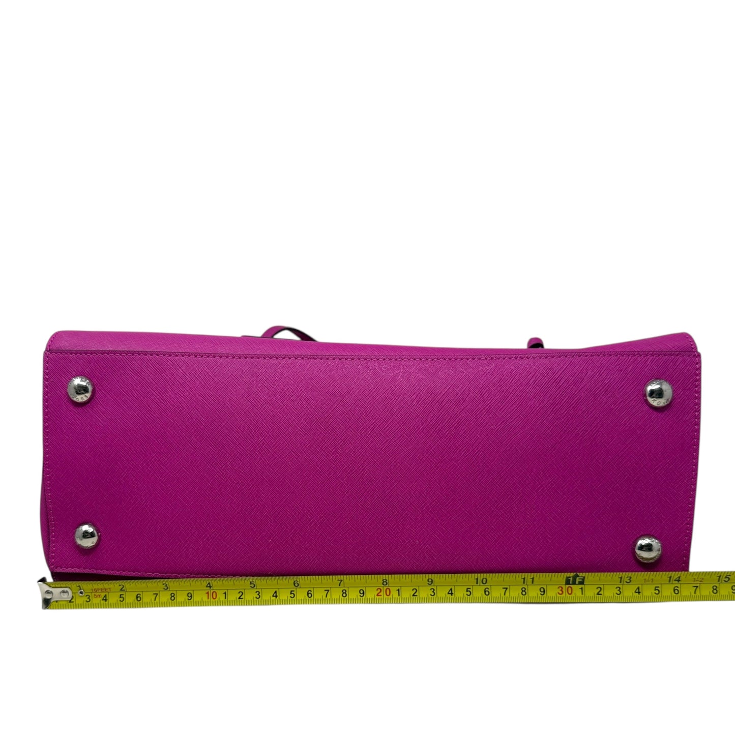 Jet Set Travel EW Tote In Fuschia Designer By Michael Kors, Size: Medium