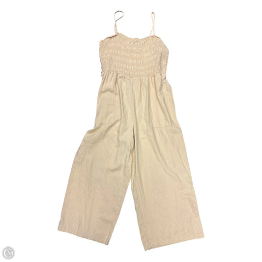 Jumpsuit By Universal Thread In Tan, Size: Xxl