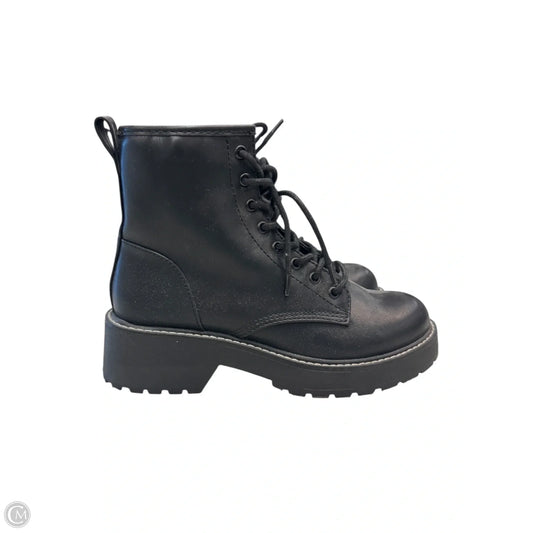 Boots Combat By Madden Girl In Black, Size: 7