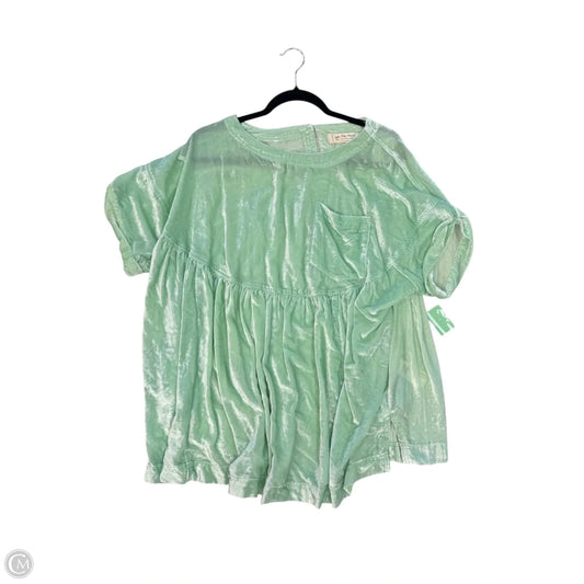 Tunic Short Sleeve By We The Free In Green, Size: S