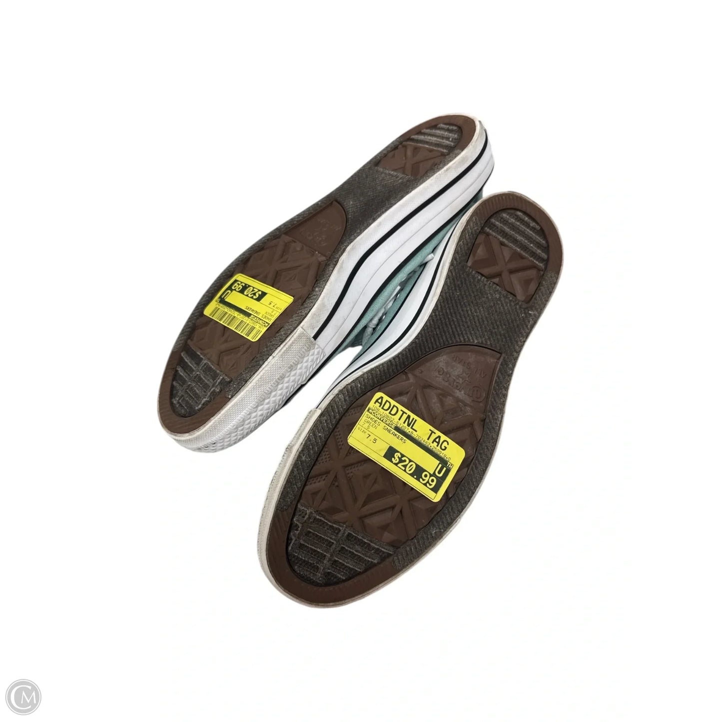 Shoes Sneakers By Converse In Green, Size: 7.5