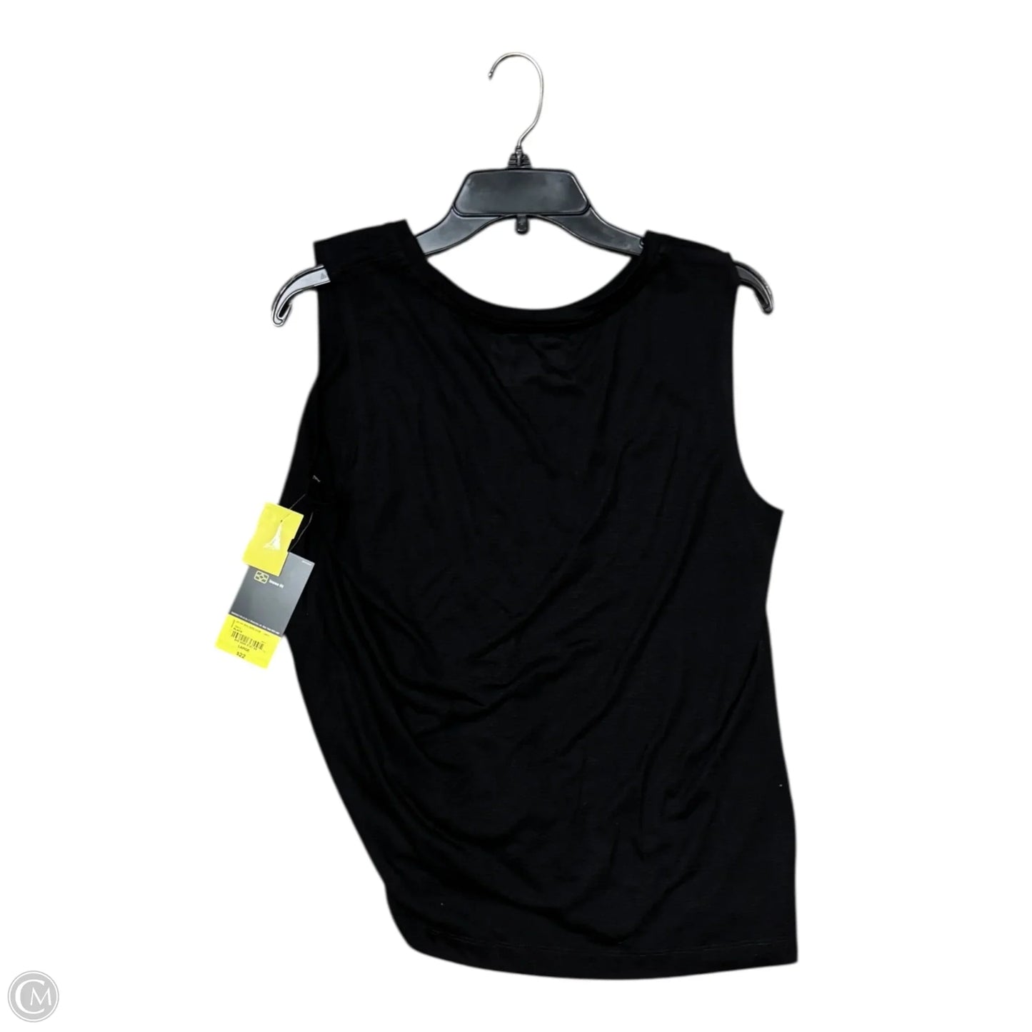 Top Sleeveless Basic By Xersion In Black, Size: L