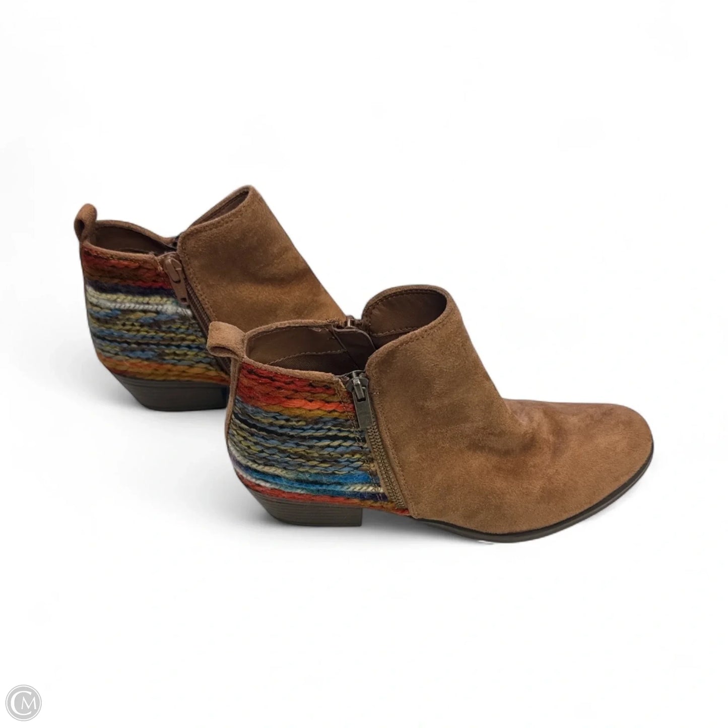 Boots Ankle Flats By Sonoma In Tan, Size: 8