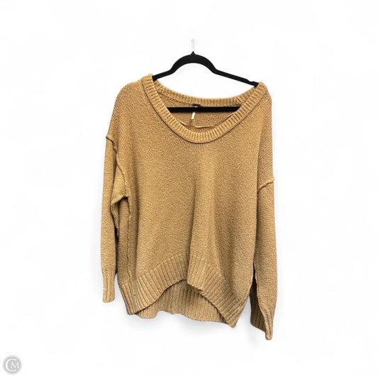 Sweater By Free People In Tan, Size: Xs