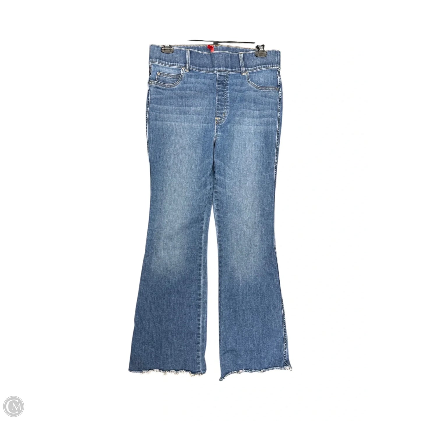 Jeans Flared By Spanx In Blue Denim, Size: 1x