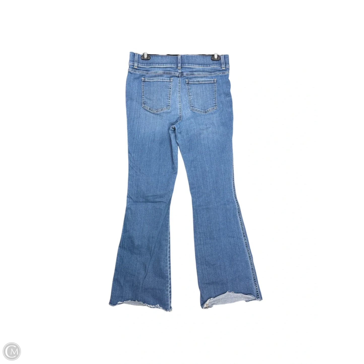 Jeans Flared By Spanx In Blue Denim, Size: 1x