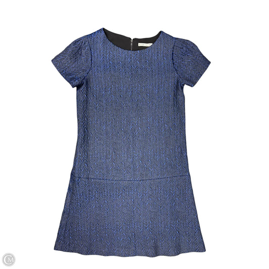 Dress Designer By Alice + Olivia In Black & Blue, Size: 4