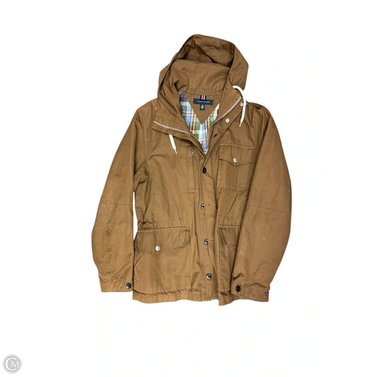 Coat Parka By Tommy Hilfiger In Brown, Size: S