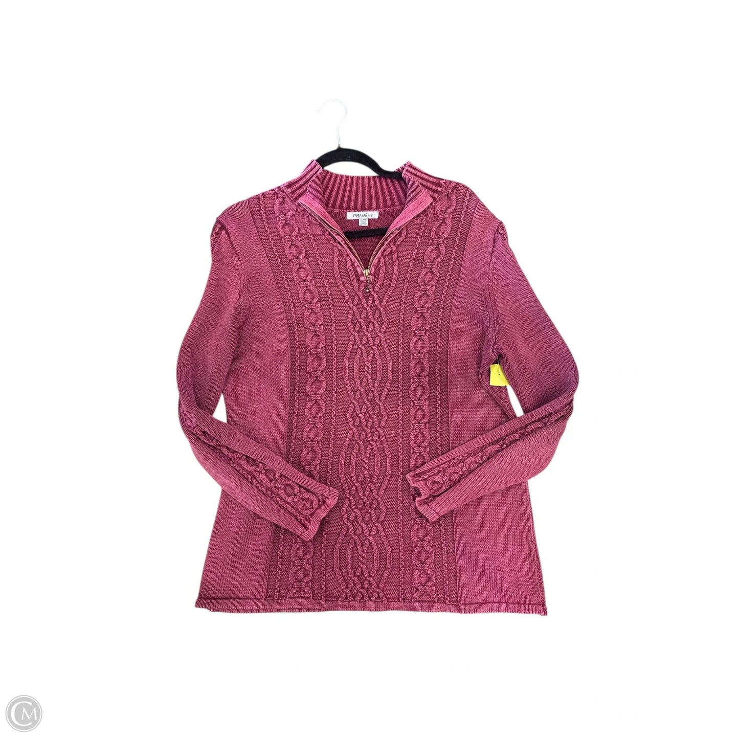 Sweater By Pbj Sport In Maroon, Size: Xl