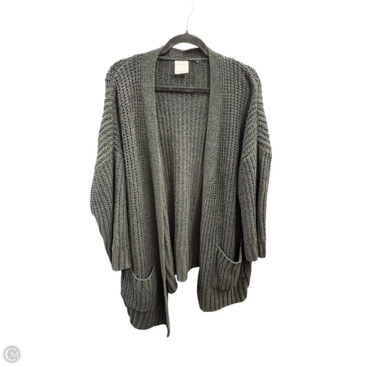 Sweater Cardigan By Serra In Black, Size: L