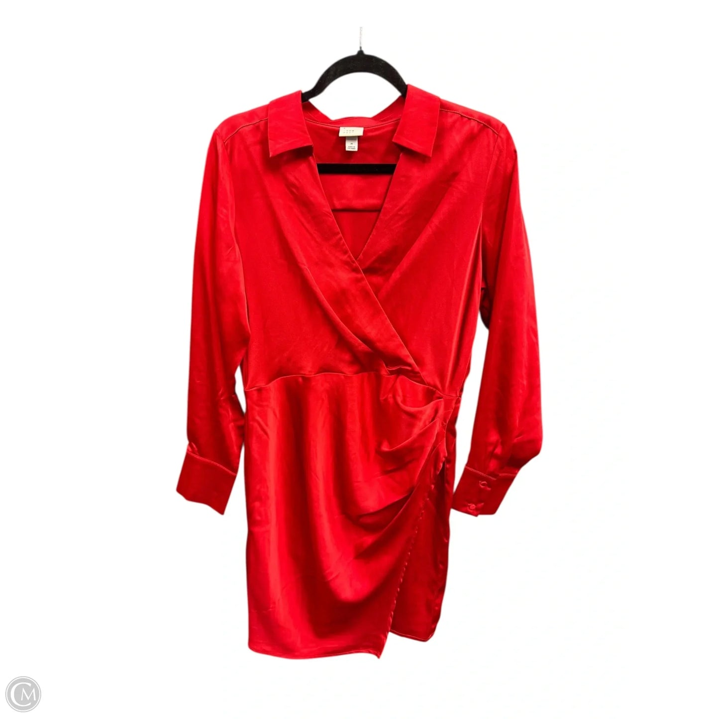 Dress Party Midi By A New Day In Red, Size: M